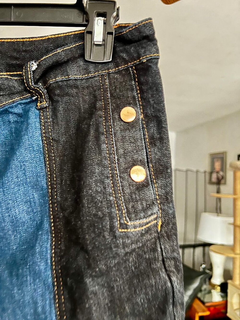 FASHION NOVA Busy Body Stretch Tailored JEANS Size: 16 - Picture 7 of 15
